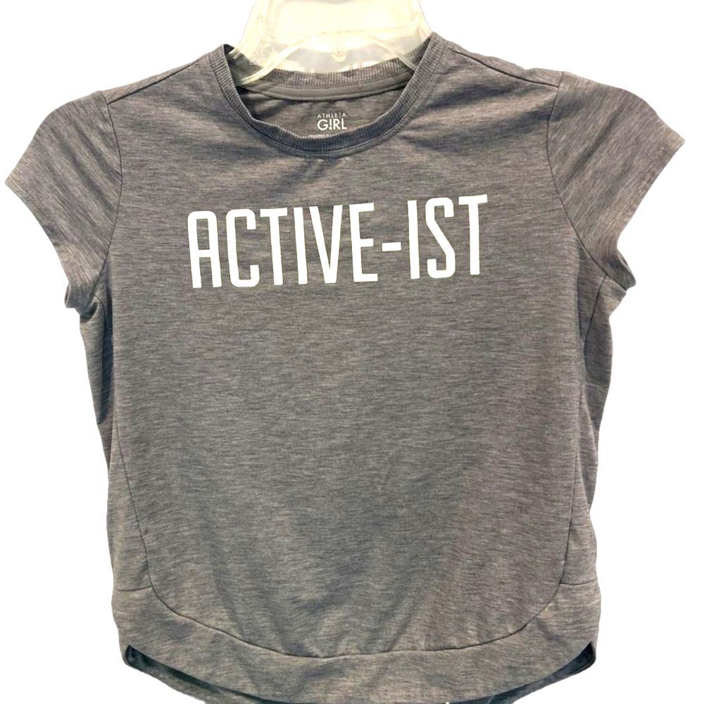 Athleta Girl Gray Activist Tee